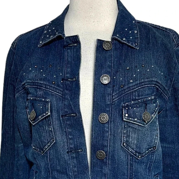 Gitano M embellished blue jean jacket - Picture 9 of 9